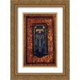 thumbnail image 1 of Odilon Redon 2x Matted 18x24 Gold Ornate Framed Art Print 'Design for a Prayer Rug', 1 of 2