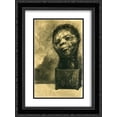 thumbnail image 1 of Odilon Redon 2x Matted 20x24 Black Ornate Framed Art Print 'Cactus Man', 1 of 2