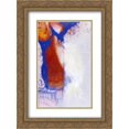 thumbnail image 1 of Odilon Redon 2x Matted 20x24 Gold Ornate Framed Art Print 'The Saint', 1 of 2