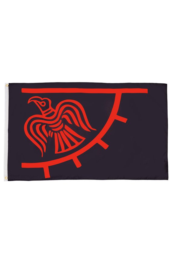 Odin Craven Flag 3x5 ft 100D Polyester 2 Grommets 150x90 cm