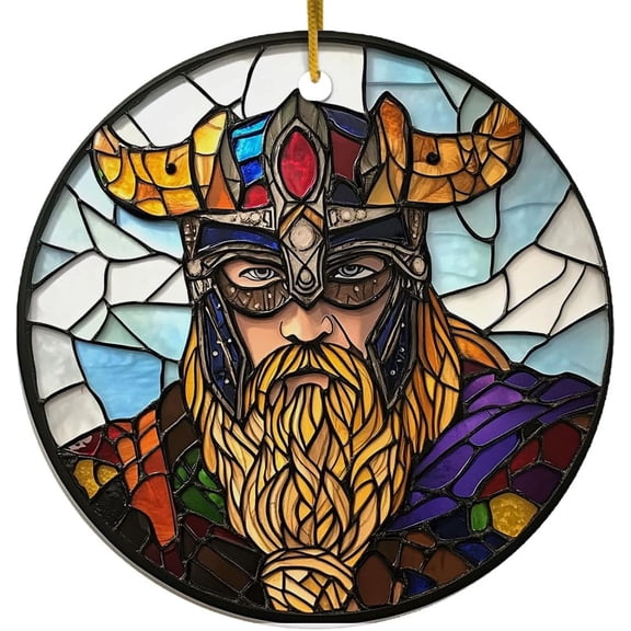 Odin Ornament, Scandinavian Christmas Ornaments 2025, Viking Christmas Ornaments, Celtic Norse Mythology Decor, Christmas Decorations Gifts vlH6UD