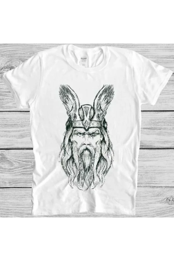 Odin The Allfather Viking God Norse Mythology Asgard Valhalla Unisex T-Shirt