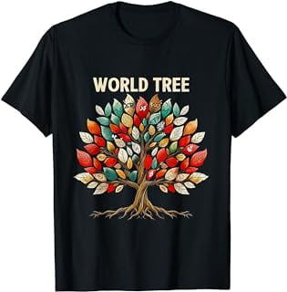 Odin World Tree of Life Viking Valhalla Pagan T-Shirt - Walmart.com