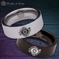 thumbnail image 1 of Odin's Eye Tungsten Carbide Ring, 1 of 9