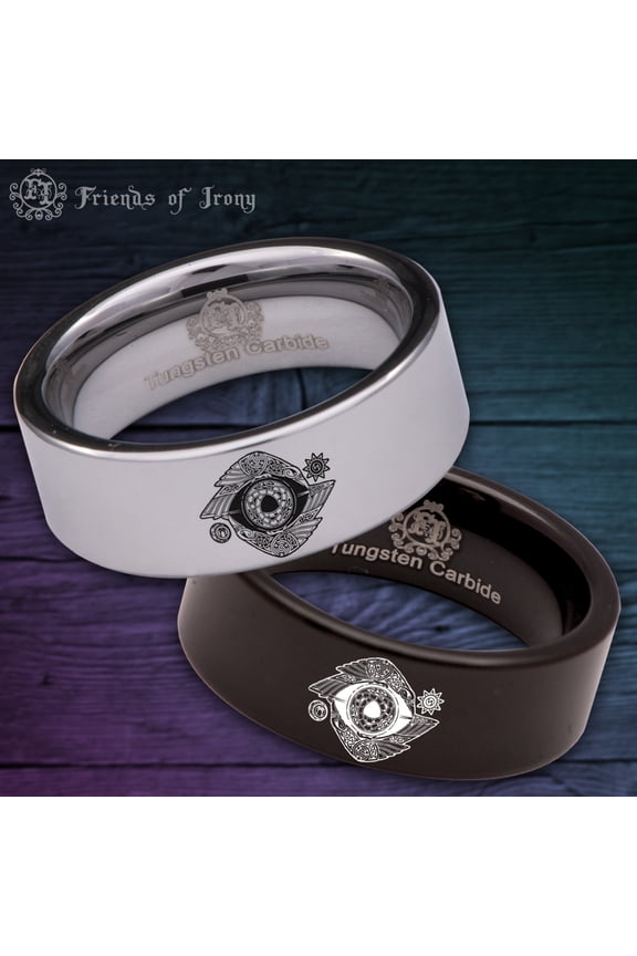 Odin's Eye Tungsten Carbide Ring