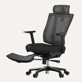 MUXXSTIL Office chair, Mid Back Desk chair with Breathable Mesh, Ergonomic  Task chair with Adjustable Lumbar Support, Swivel computer cha