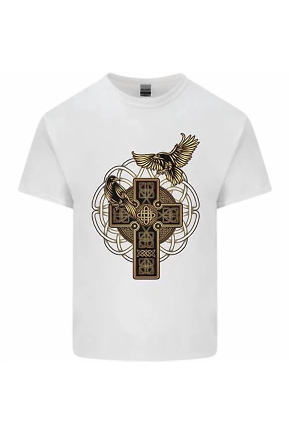 Odins Celtic Raven Viking Thor Ragnar Norse T-Shirt
