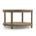 thumbnail image 1 of Odo Coffee Table: Elegant Oak, Glass and Nickel Design, 1 of 1