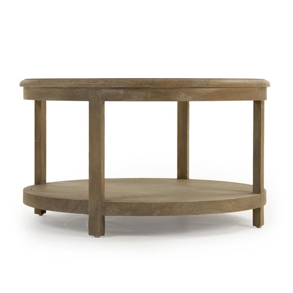 Odo Coffee Table: Elegant Oak, Glass and Nickel Design