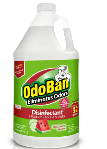OdoBan 1 Gal. Cucumber Melon Disinfectant, Laundry and Air Freshener, Mold and Mildew Control, Multi-Purpose Concentrate