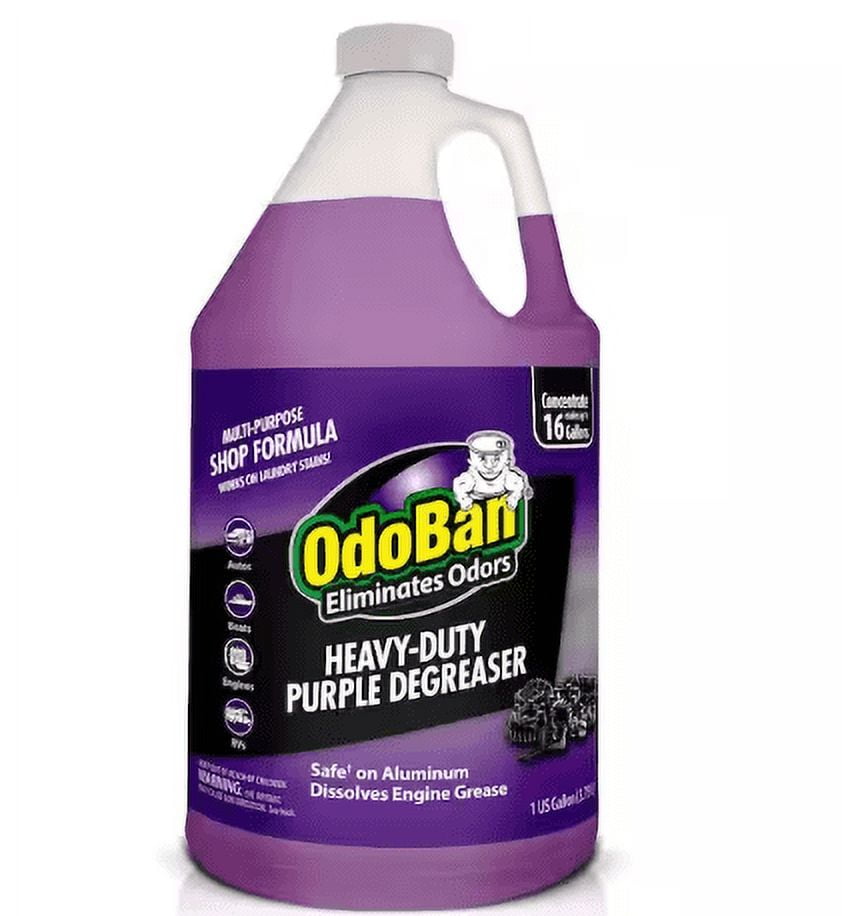OdoBan 1 Gal. HeavyDuty Purple Degreaser, Concentrated Cleaner and