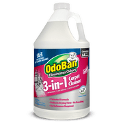 OdoBan 3-in-1 Carpet Cleaner Concentrate, 1 Gallon