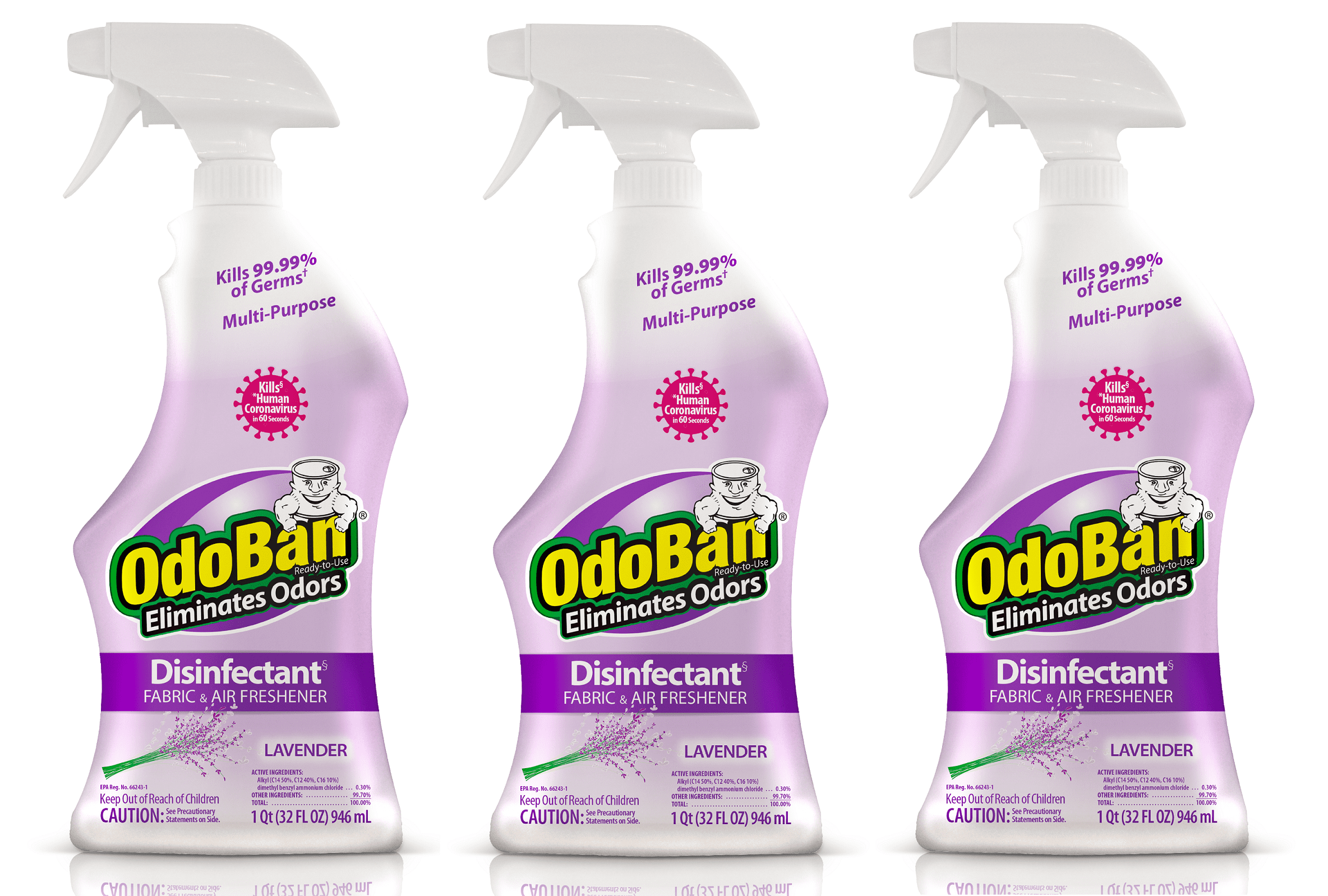 OdoBan 910101 ReadytoUse Odor Eliminator & Laundry Refresher, 32 Fl