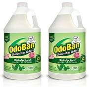 OdoBan Disinfectant Concentrate and Odor Eliminator, 2 Gallons, Original Eucalyptus Scent