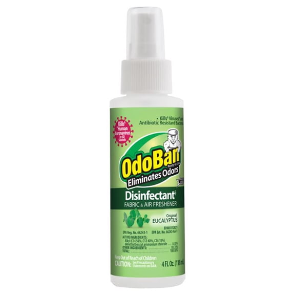 OdoBan Eucalyptus Scent Disinfectant Spray 4 oz 24 pk