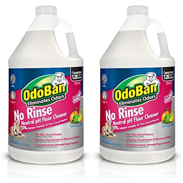 OdoBan Pet Solutions Fresh Smelling No Rinse Neutral pH Floor Cleaning