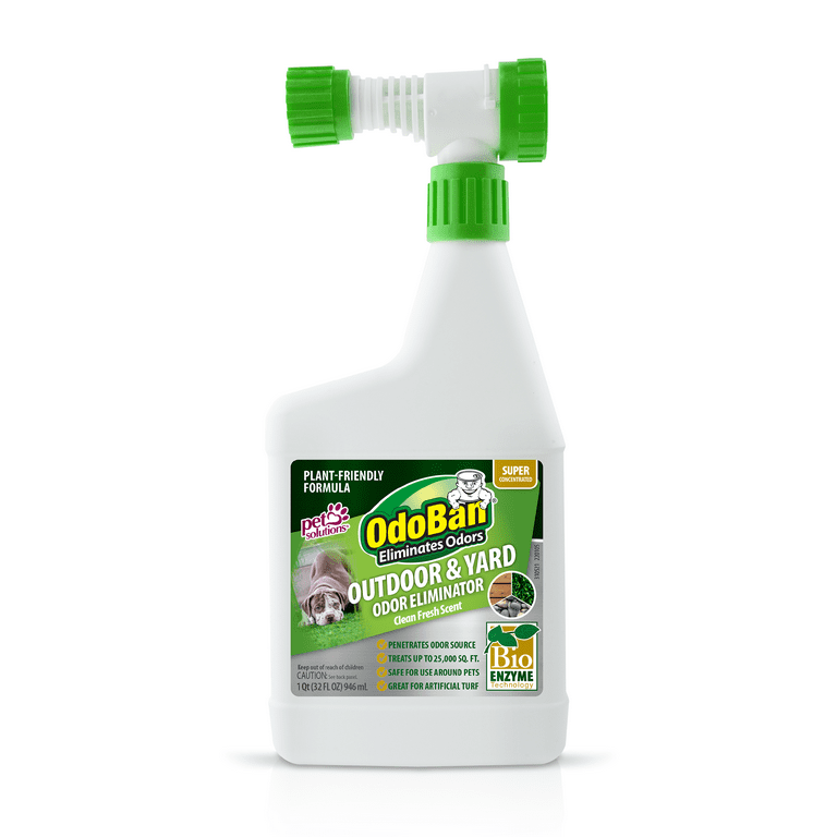 Lawn store odor eliminator