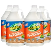 OdoBan Pet Solutions No Rinse Neutral pH Floor Cleaner Concentrate, 4-Pack, 1 Gallon Each