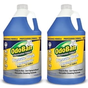 OdoBan Pressure Wash Concentrate, Detergent Cleaner for Pressure Washers, 2 Gallons