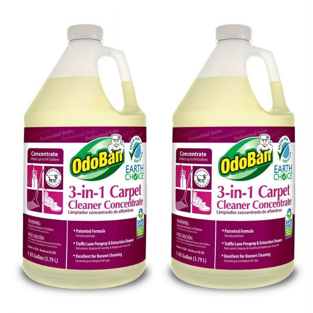 OdoBan Professional Cleaning 3in1 Carpet Cleaner Concentrate, 128