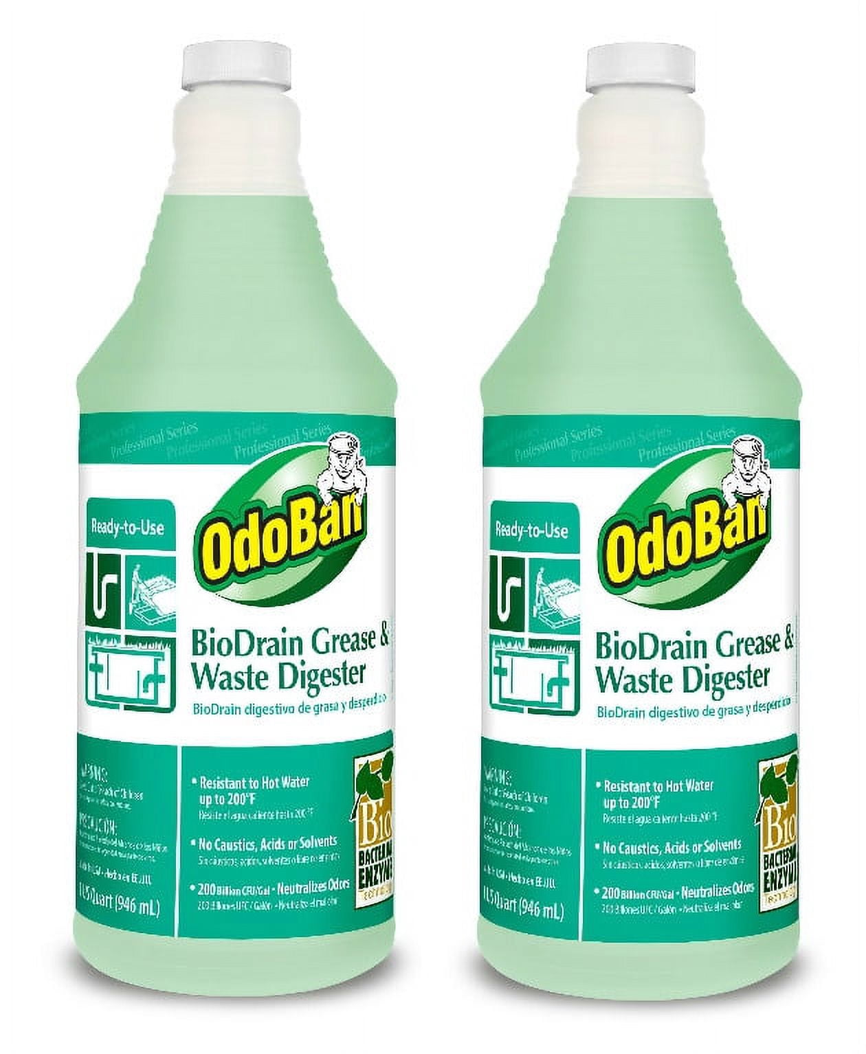 OdoBan Professional Cleaning BioDrain Grease and Qatar | Ubuy