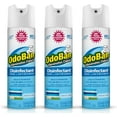 thumbnail image 1 of OdoBan Ready-to-Use 360-Degree Continuous Spray Disinfectant Cleaner and Odor Eliminator, Fabric and Air Freshener, 3 Pack, 14.6 Ounces Each, Fresh Linen Scent, 1 of 4