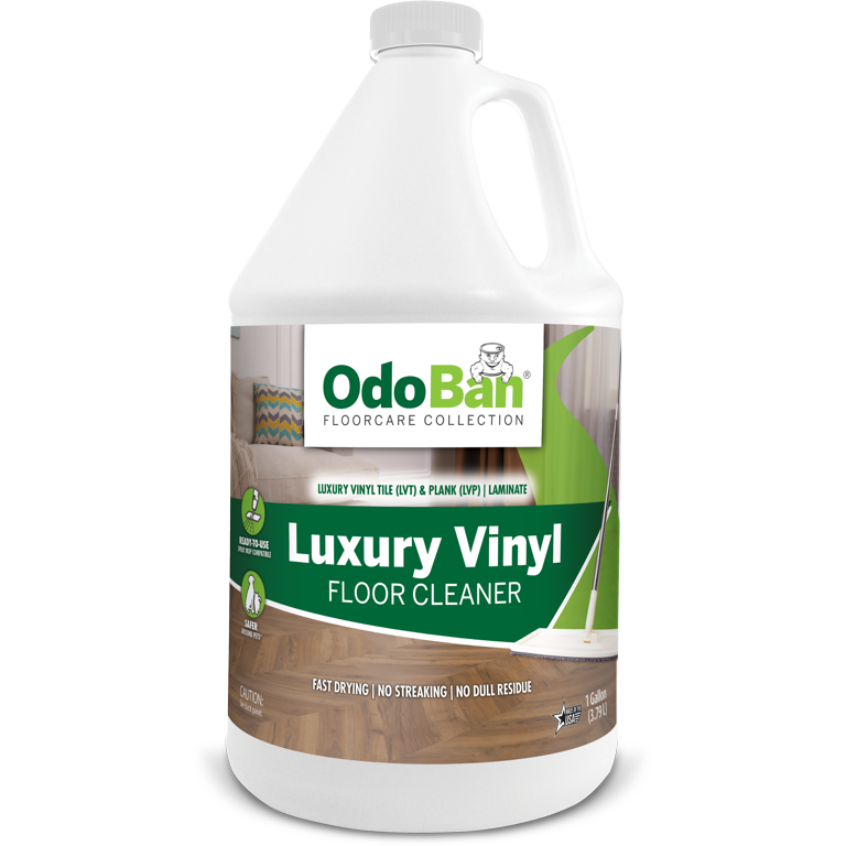 OdoBan Ready-to-Use Luxury Vinyl Floor Cleaner, Streak Free and