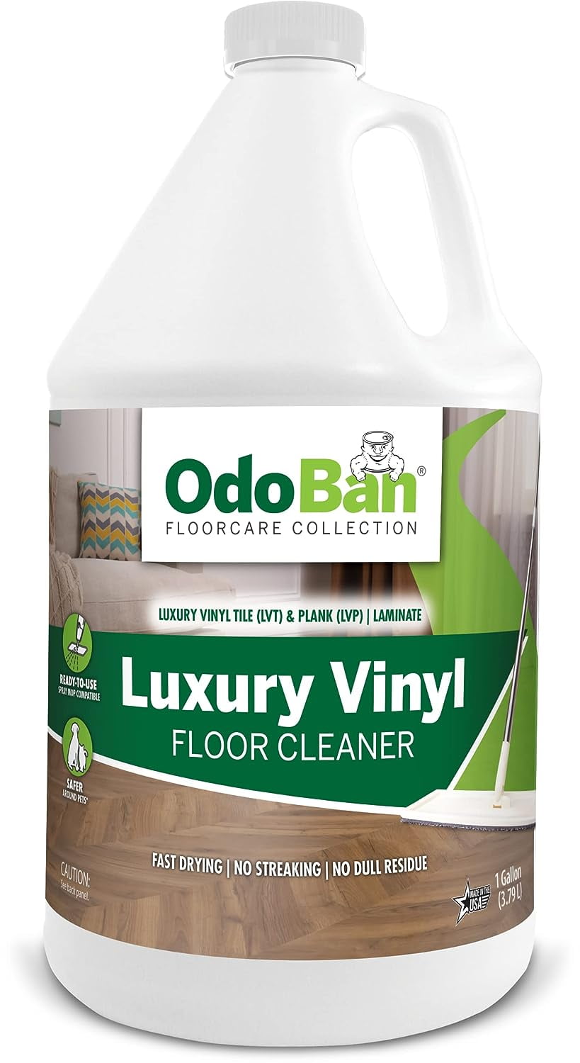 OdoBan Ready-to-Use Luxury Vinyl Floor Cleaner, Streak Free and Neutral ...