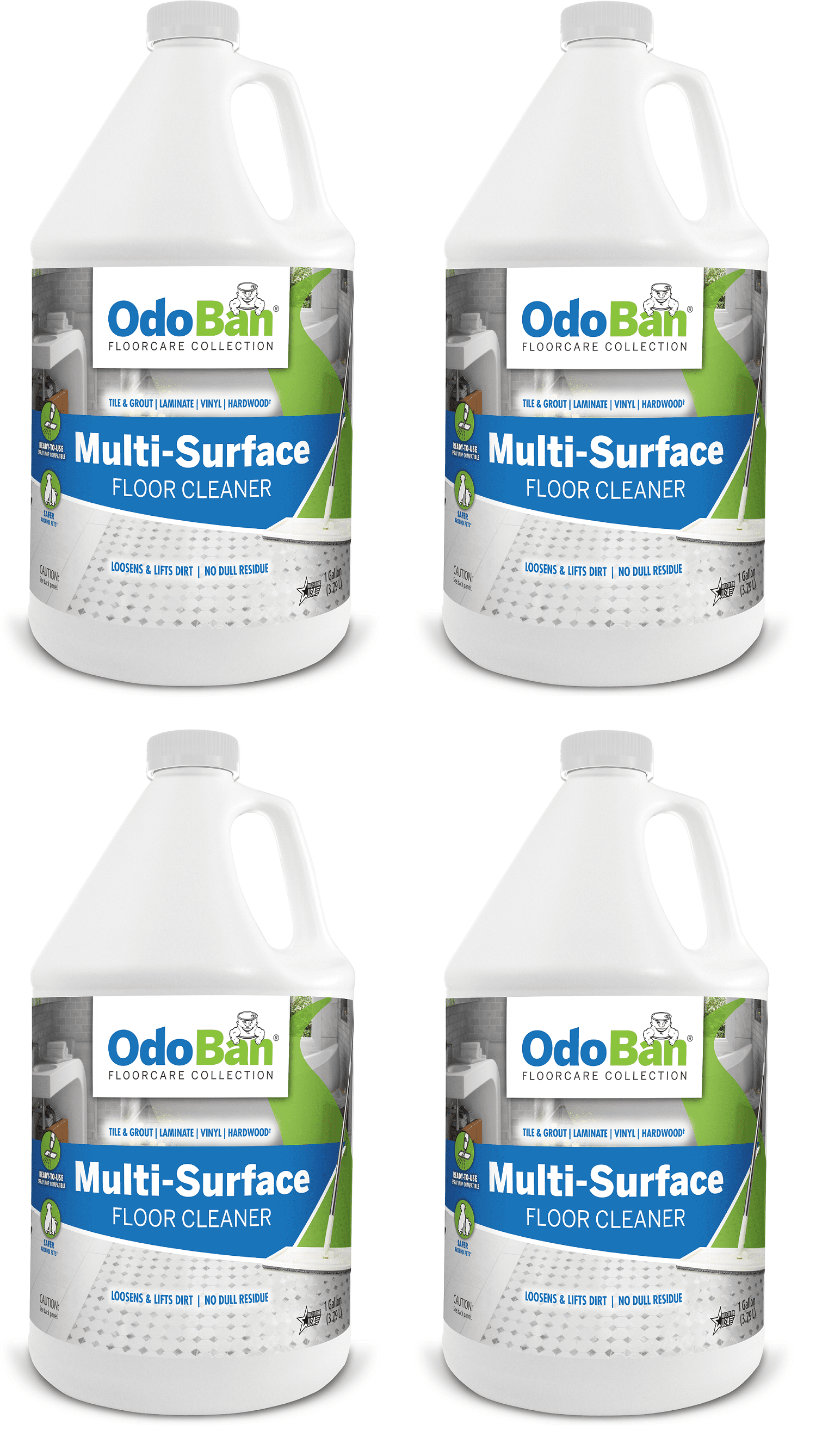 OdoBan ReadytoUse MultiSurface Floor Cleaner, Powerful Hydrogen