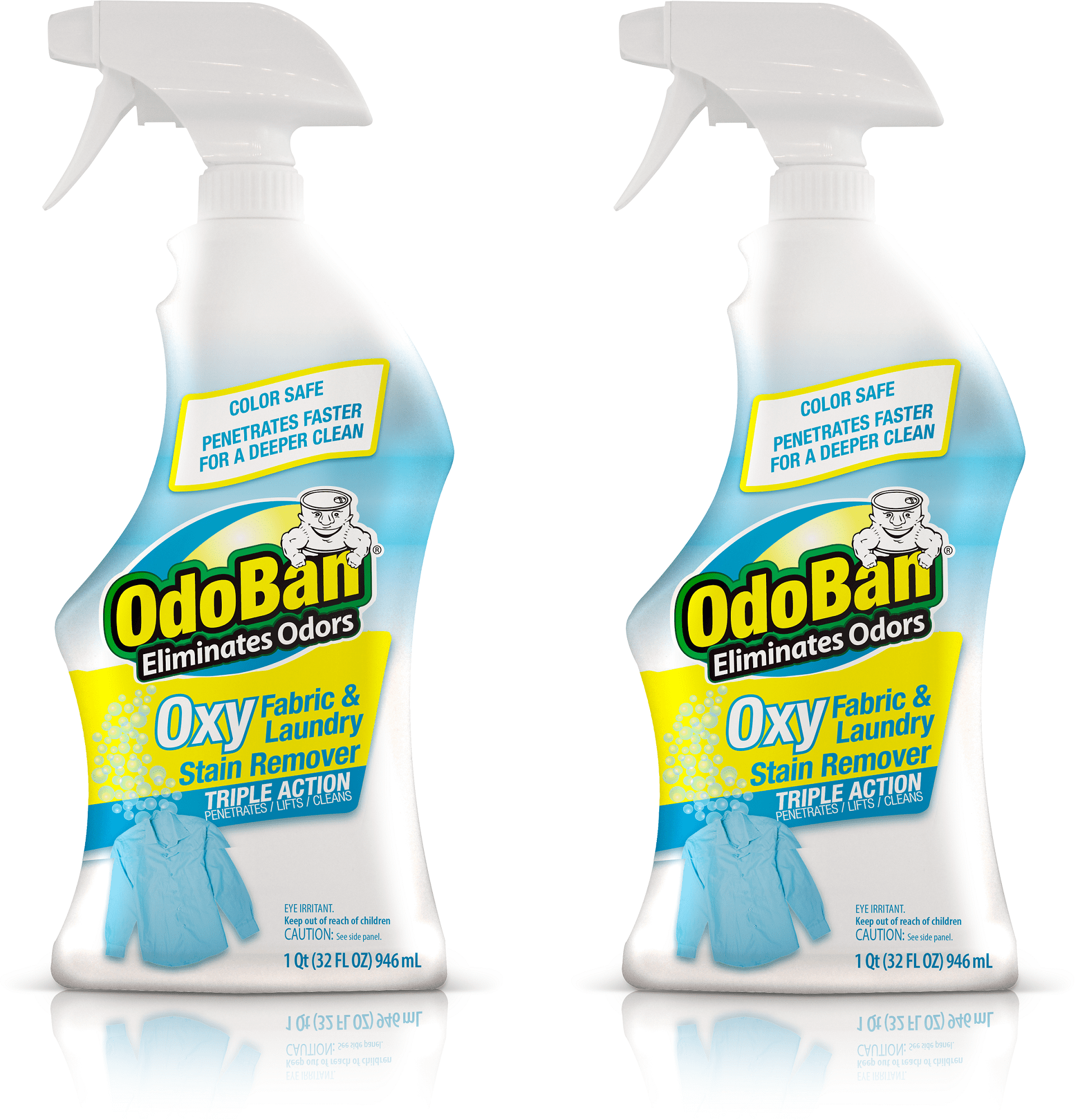 OdoBan ReadytoUse Oxy Fabric and Laundry Stain Remover, Triple Action