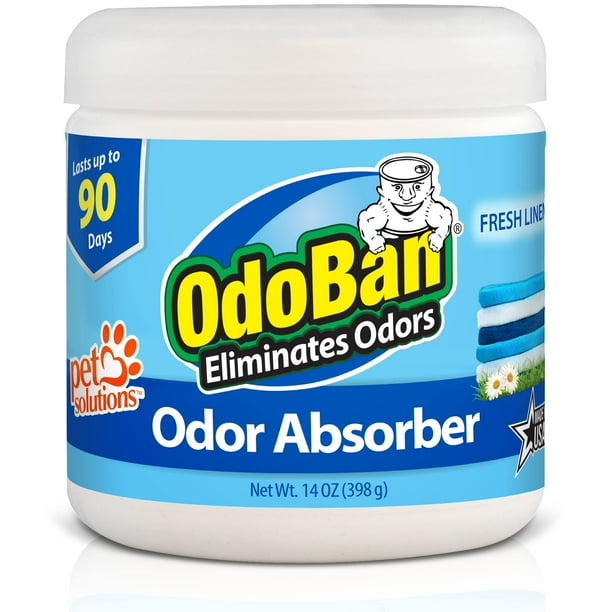 OdoBan Solid Odor Absorber Eliminator for Home and Small Spaces, Fresh