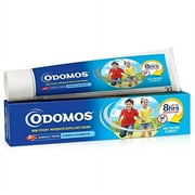 Odomos Non-Sticky Mosquito Repellent Cream With Vitamin E & Almond - 50 Gm