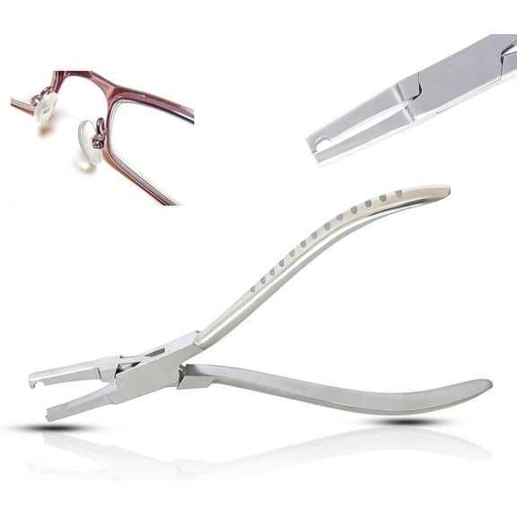 OdontoMed2011 1Pc Nose Pad Arm Adjusting Pliers Optical Eye Glasses Frames Clamp Repair Tools ODM
