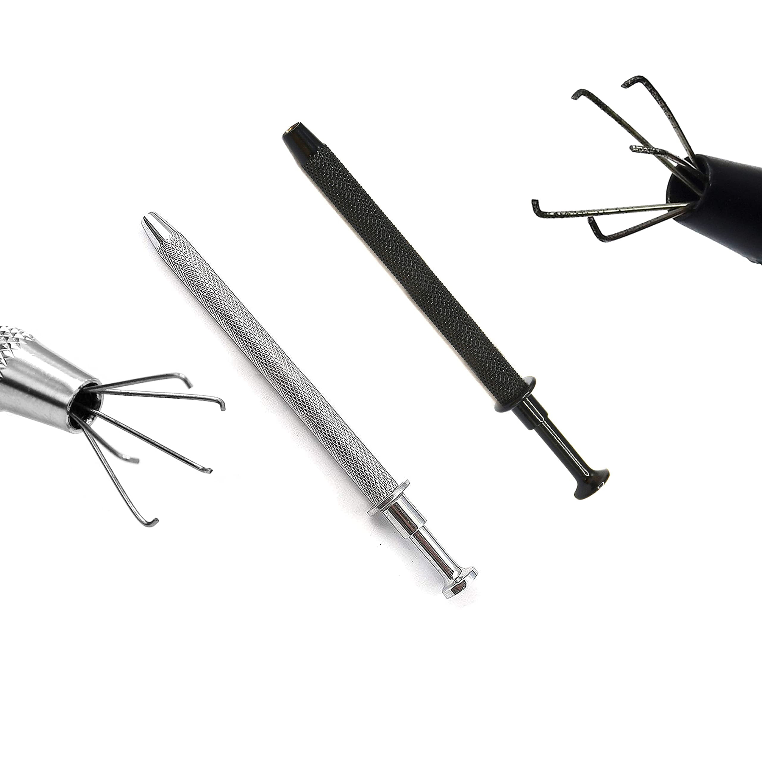 OdontoMed2011 Pcs Set Black Silver Prong Holder Diamond Holder