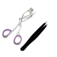 thumbnail image 1 of OdontoMed2011® 2pcs Makeup Tools Set Kit Eyelashes Curler Natural Curling Eye Lashes Eyebrow Tweezer Precise Closed Clamp Hair Remover, 1 of 1
