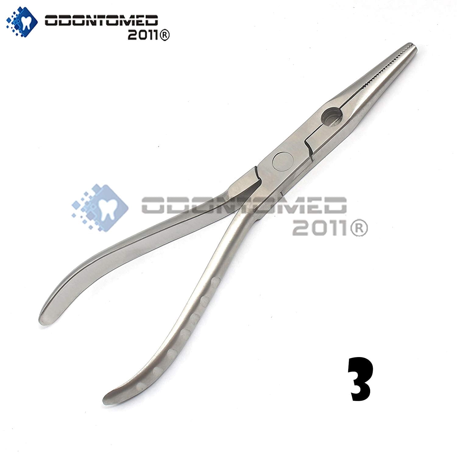 OdontoMed2011® 3 PCS FISHERMAN’S NEEDLE NOSE PLIERS 6.2” STAINLESS STEEL UPGRADED INSTRUMENTS ODM