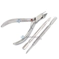 thumbnail image 1 of OdontoMed2011® 3pcs Nail Cuticle Nipper Tool Spoon Pusher Remover Cutter Clipper Trimmer, 1 of 1