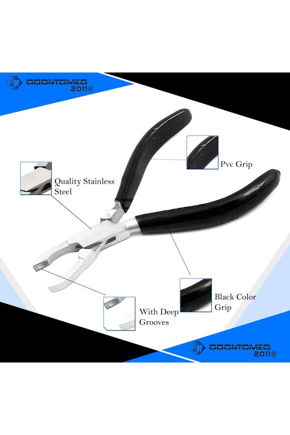 5" Ring Closing Pliers Pvc Grip Handle Jewelers Tools