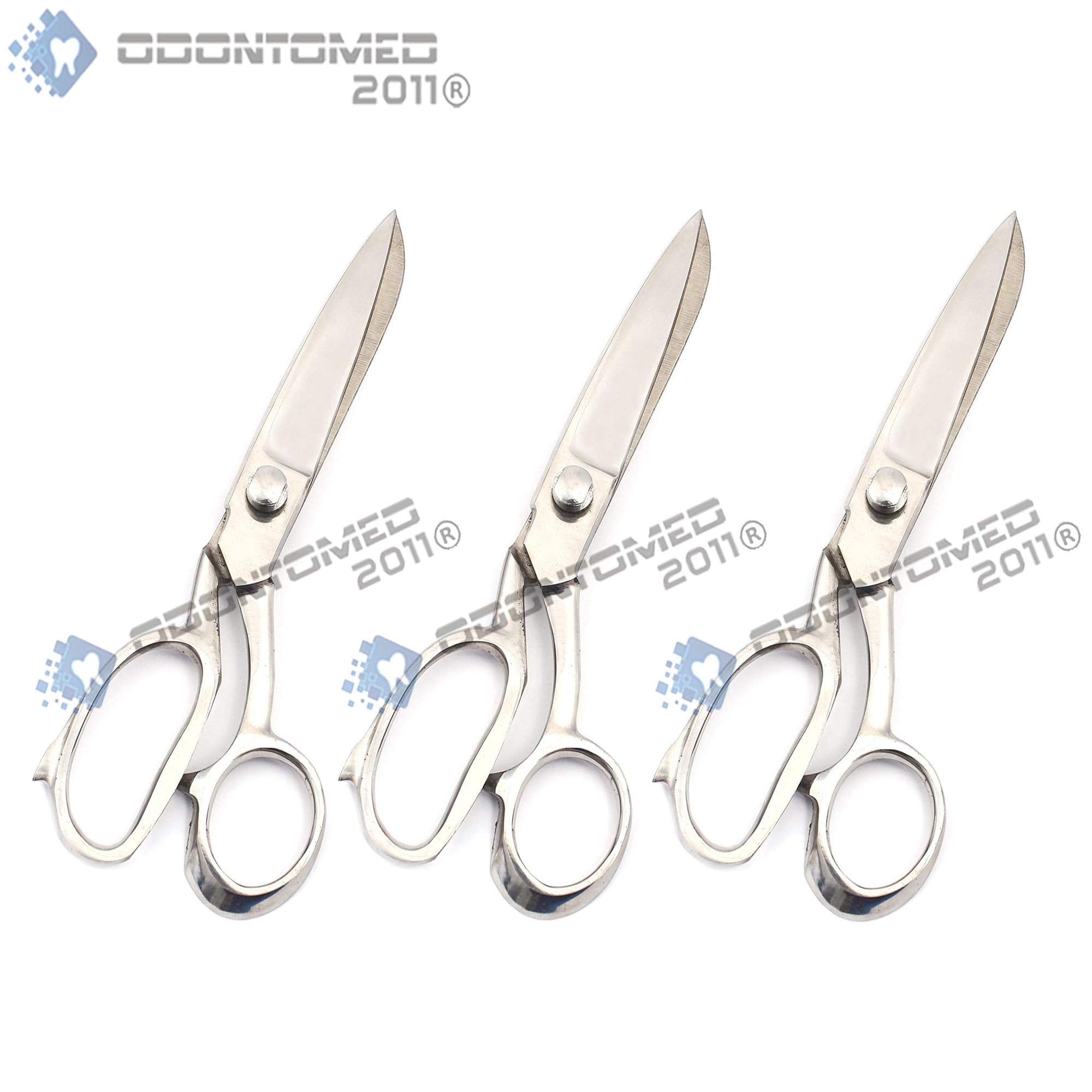 OdontoMed2011 8-Inch Knife Edge Dressmaker's Shears (8 inches - 3 Pack)