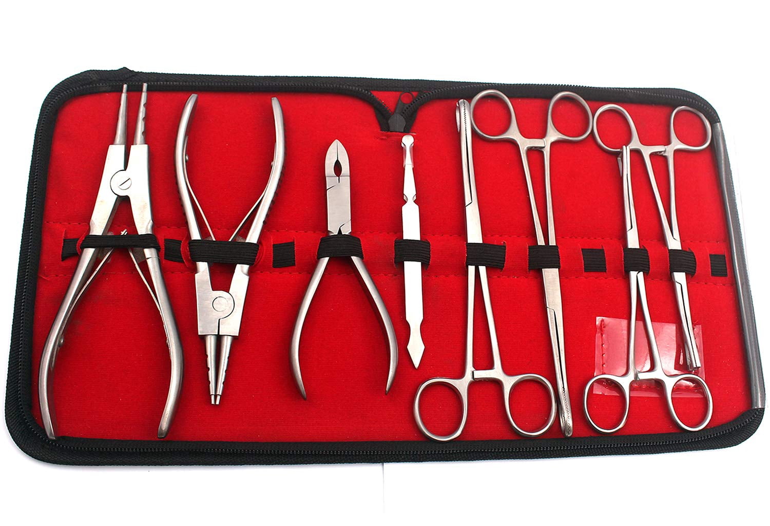 OdontoMed2011 8pc Piercing Tool Kit Stainless Steel W/Carrying Case ODM ...