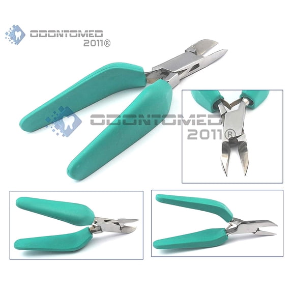 OdontoMed2011 Chiropody Toe Nail Clippers For Thick Nails - Podiatry Heavy Duty Nail Cutters ODM