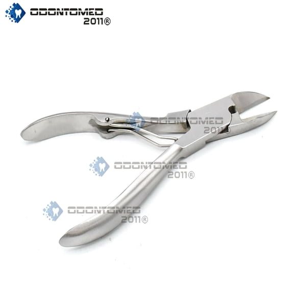 OdontoMed2011 Chiropody Toe Nail Cuticle Nipper Cutter Clipper Manicure Thick Nail Trimmer 4"
