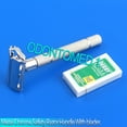 thumbnail image 1 of OdontoMed2011 Classic Double Edge Shaving Safety Razor +10 Blades Safety Razors, 1 of 1