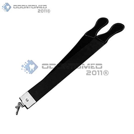 OdontoMed2011® Classic Shave Straight Razor And Leather Strop Strap ODM