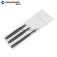 thumbnail image 1 of OdontoMed2011 Eyebrow Tweezers Stainless Steel Point Tip Flat Tip Hair Removal Makeup Tools, 1 of 2