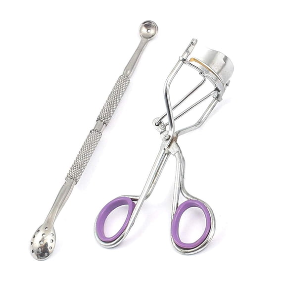 OdontoMed2011 Eyelash Curler Eye Curling Clip Cosmetic Comedone Blackhead Extractors Set