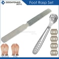 thumbnail image 1 of OdontoMed2011 Foot Rasp Double Sided Hard Dead Skin File Callus Remover Scrubber Pedicure Set, 1 of 1