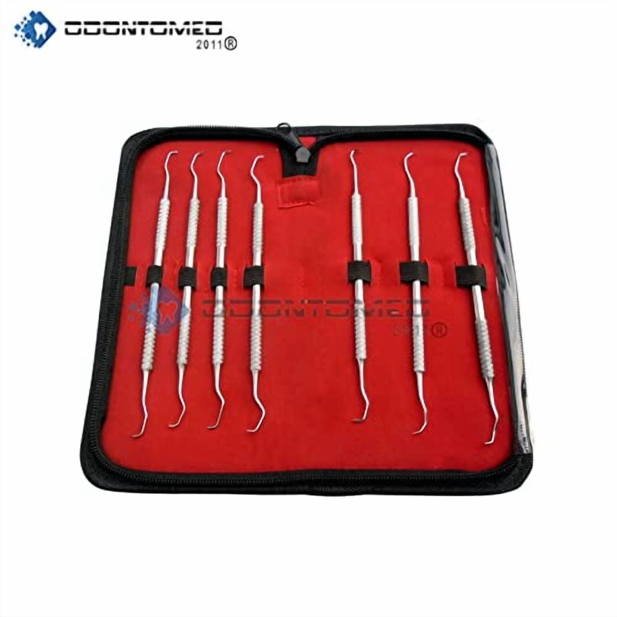 OdontoMed2011 GRACEY CURETTE SET OF 7 PERIODONTAL CURETTES WITH ...