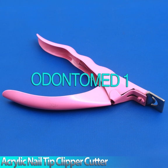 OdontoMed2011 Manicure Tips Cutter Nail Scissors Acrylic False Nail Clipper Nail Art U Edge
