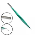 thumbnail image 1 of OdontoMed2011 Stainless Steel Eyelash Separator Tool for Eyelash Eyebrow Perming Tinting, 2 in 1 Eye Lash Lift Tool – Metal Lash Lift Rods Tools for Curling Extensions, Precision Lash Comb - Green, 1 of 3